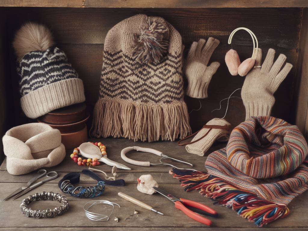 "10 idées d'accessoires DIY à créer pour un look unique cet hiver"